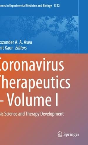 Imagen del vendedor de Coronavirus Therapeutics : Basic Science and Therapy Development a la venta por GreatBookPrices
