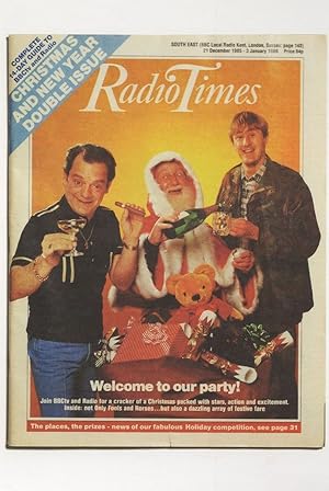 Seller image for Only Fools & Horses 1985 Christmas BBC TV Show Radio Times Postcard for sale by Postcard Finder