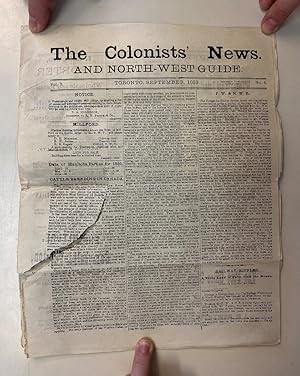 The Colonists' News. And North-West Guide. Vol. 2 No. 9 : September, 1881