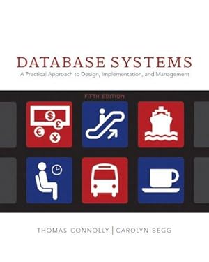 Imagen del vendedor de Database Systems: A Practical Approach to Design, Implementation and Management: United States Edition a la venta por WeBuyBooks
