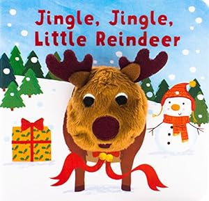 Bild des Verkufers fr Jingle, Jingle, Little Reindeer Finger Puppet Book zum Verkauf von WeBuyBooks