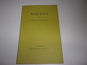 Seller image for REQUETES for sale by occasion de lire