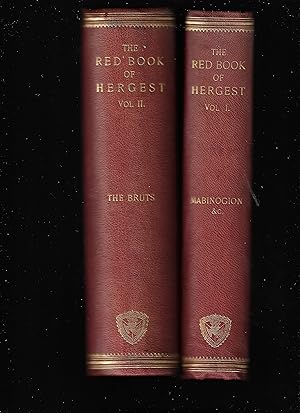 Image du vendeur pour The text of the Mabinogion : and other Welsh tales from the Red Book of Hergest ; The text of the Bruts from the Red Book of Hergest. (Series of Welsh Texts I & II) mis en vente par Gwyn Tudur Davies