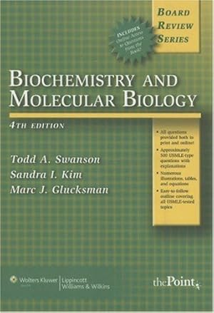 Bild des Verkufers fr BRS Biochemistry and Molecular Biology, Fourth Edition (Board Review) zum Verkauf von Reliant Bookstore