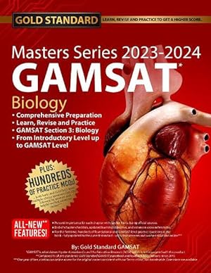Seller image for 2023-2024 Masters Series Biology GAMSAT Preparation by Gold Standard GAMSAT (Paperback) for sale by Grand Eagle Retail