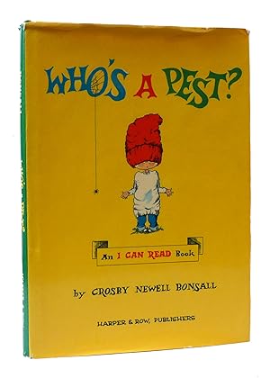 Seller image for WHO'S A PEST? AN I CAN READ BOOK for sale by Rare Book Cellar