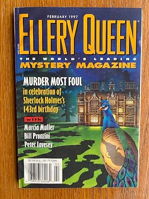 Image du vendeur pour Ellery Queen Mystery Magazine February 1997 mis en vente par Scene of the Crime, ABAC, IOBA
