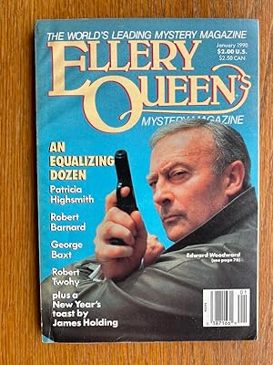 Imagen del vendedor de Ellery Queen's Mystery Magazine January 1990 a la venta por Scene of the Crime, ABAC, IOBA