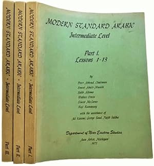 Seller image for Intermediate Modern Standard Arabic: 1979 Edition (3 Volume Set) for sale by Alplaus Books