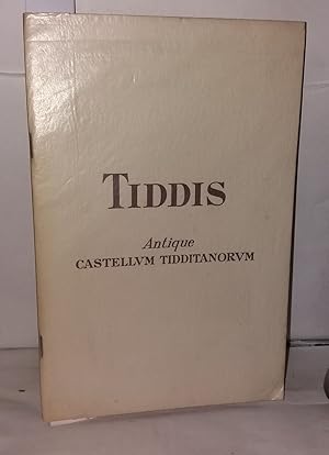 Image du vendeur pour Tiddis antique castellum tidditanorum mis en vente par Librairie Albert-Etienne