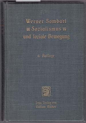 Seller image for Sozialismus und Soziale Bewegung. for sale by Graphem. Kunst- und Buchantiquariat