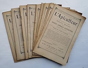 l'APICULTEUR, 9 bulletins mensuel de la Sté Centrale d'APICULTURE 1926