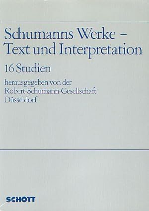 Image du vendeur pour Schumanns Werke mis en vente par CONTINUO Noten-Buch-Versand