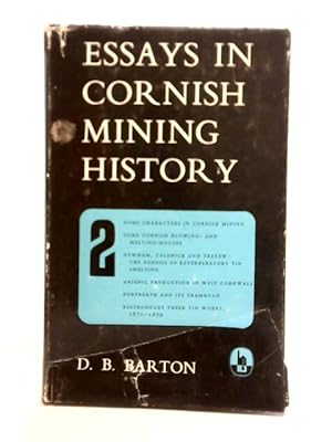 Imagen del vendedor de Essays in Cornish Mining History Vol 2 a la venta por World of Rare Books