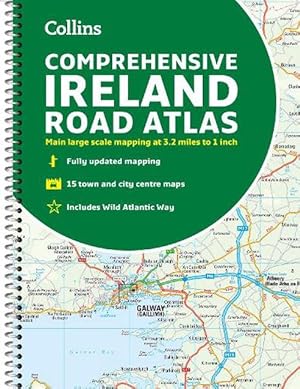 Seller image for Comprehensive Road Atlas Ireland (Spiral) for sale by AussieBookSeller