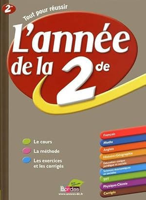 L'annee de la 2de - (ancienne ?dition) - Sophie Pailloux-Riggi