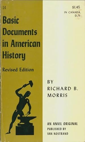 Image du vendeur pour Basic documents in american history - Richard B Morris mis en vente par Book Hmisphres