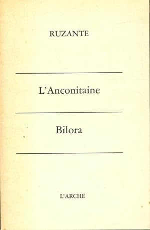 Seller image for L'anconitaine / Bilora - Angelo (Ruzante) Beolco for sale by Book Hmisphres
