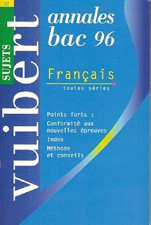 Français toutes séries 1996 - Inconnu