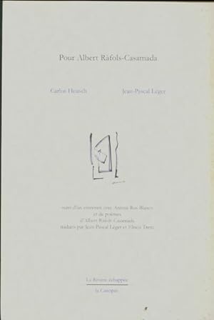Seller image for Pour Alabert R?fols-Casamada - Carlos Heusch for sale by Book Hmisphres