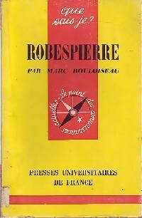 Seller image for Robespierre - Marc Bouloiseau for sale by Book Hmisphres