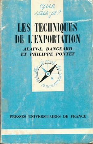 Seller image for Technique de l'exportation - Alain-L. Dangeard for sale by Book Hmisphres