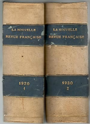 La Nouvelle Revue Francaise 1930 - 2 Volumi