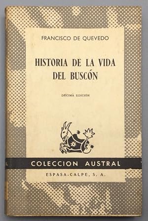 Imagen del vendedor de Historia de la vida del Buscn a la venta por Els llibres de la Vallrovira