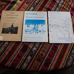 Imagen del vendedor de Living in old Glencoe","Old Highland Farming" and "Bygones" - three booklets from the Glencoe Folk Museum a la venta por Creaking Shelves Books