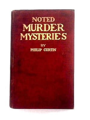 Bild des Verkufers fr Noted Murder Mysteries zum Verkauf von World of Rare Books