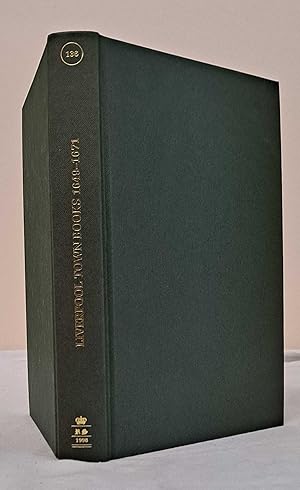 Liverpool Town Books 1649-1671. The Record Society of Lancashire & Cheshire Vol. CXXXVI 1999