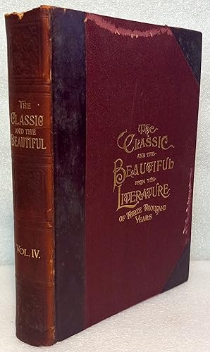 Bild des Verkufers fr The Classic and the Beautiful from the Literature of Three Thousand Years - Vol. IV zum Verkauf von SF & F Books