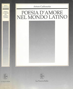 Seller image for Poesia d'amore nel mondo latino for sale by Biblioteca di Babele