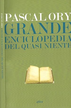 Bild des Verkufers fr Grande enciclopedia del quasi niente zum Verkauf von Biblioteca di Babele