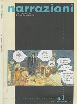 Bild des Verkufers fr Narrazioni n. 1 - anno I - febbraio-maggio 2012 zum Verkauf von Biblioteca di Babele