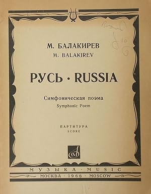 Seller image for Russia, Symphonic Poem, Miniature Score for sale by Austin Sherlaw-Johnson, Secondhand Music