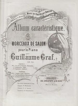 Seller image for Album caractristique. 6 Morceaux de Salon pour le Piano. Op. 24. No. 2. La Fontaine. Idylle. / No. 4. Pensez  moi! Nocturne / No. 6. La Danse des Fes. Caprice. for sale by Musikantiquariat Marion Neugebauer