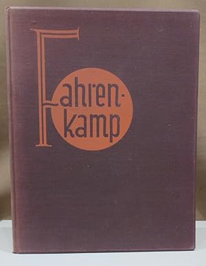 Imagen del vendedor de Emil Fahrenkamp. Ein Ausschnitt seines Schaffens aus den Jahren 1924 - 1927. Mit 165 schwarzen Abbildungen und 6 Farbtafeln. a la venta por Dieter Eckert