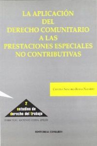 Imagen del vendedor de Aplicacion drcho.comunitario a prestaciones no contributivas a la venta por Imosver