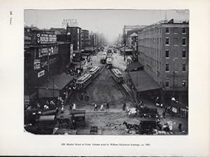 Bild des Verkufers fr LAMINA V24361: Market Street at Front 1905 zum Verkauf von EL BOLETIN