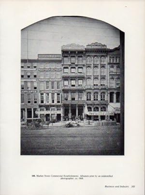 Bild des Verkufers fr LAMINA V24310: Market Street 1868 zum Verkauf von EL BOLETIN