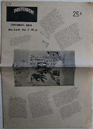 The Independent Eye. Nov. 6 to 19 (1970). Vol. 3. No. 17