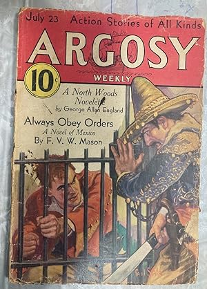 Imagen del vendedor de Argosy July 23, 1932 Volume 231 Number 3 a la venta por biblioboy