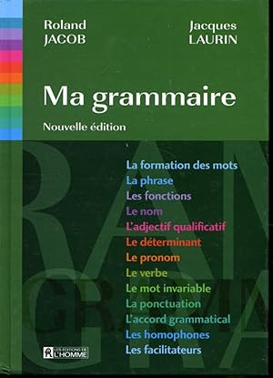 Bild des Verkufers fr Ma grammaire (nouvelle dition) zum Verkauf von Librairie Le Nord