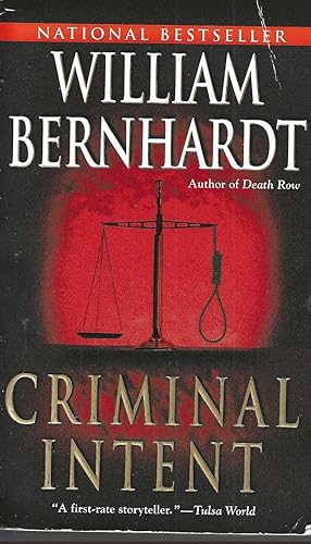 Seller image for Criminal Intent (Ben Kincaid) for sale by Vada's Book Store