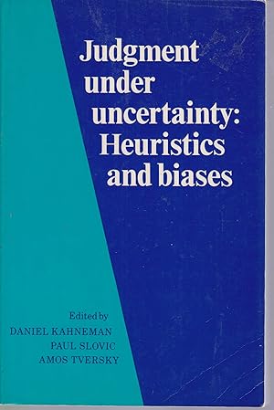 Seller image for Judgment under Uncertainty : Heuristics and Biases for sale by Robinson Street Books, IOBA