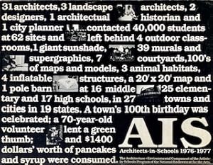 Architects-in-Schools 1976-1977