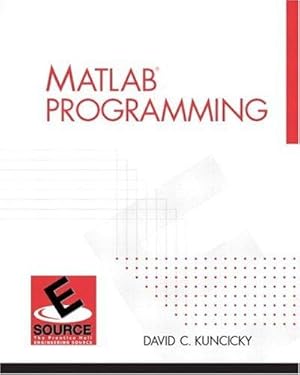 Seller image for MATLAB Programming (Esource--The Prentice Hall Engineering Source) for sale by WeBuyBooks