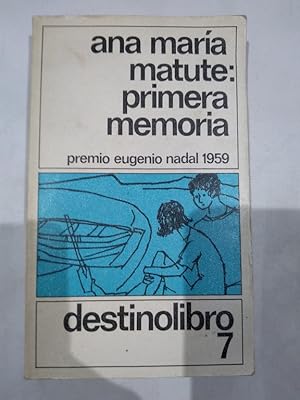 Imagen del vendedor de Primera memoria a la venta por Libros Ambig