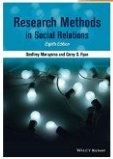 Imagen del vendedor de Research Methods in Social Relations a la venta por WeBuyBooks